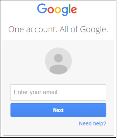 Login using your LCC Gmail account, if needed.