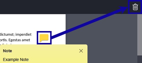 Removing an annotation in my example.