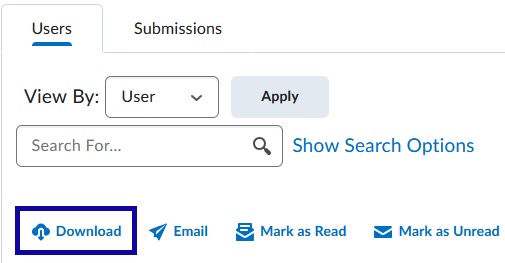 Location of the Download button.