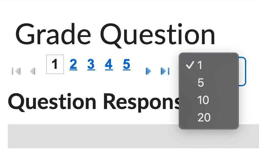 Select the number of questions to display
