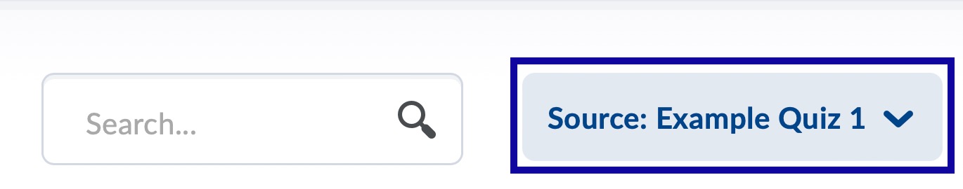 The Source Selection Menu
