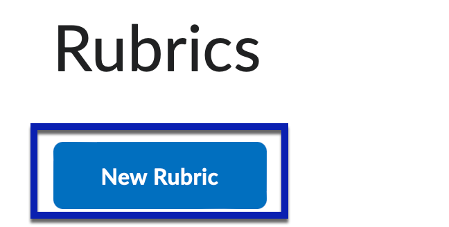 New rubric button