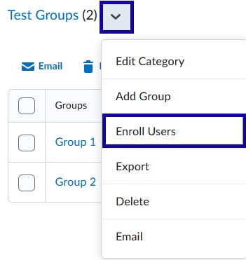 Enroll users