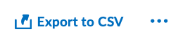 Export to csv button