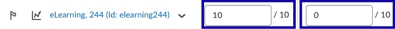 Assignment scores are entered into the textbox for each student.