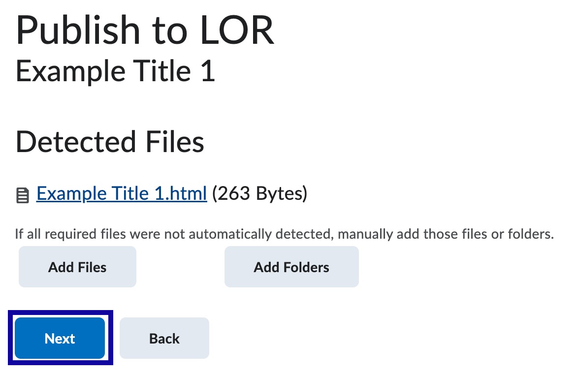 Select Add Files or Add Folders.