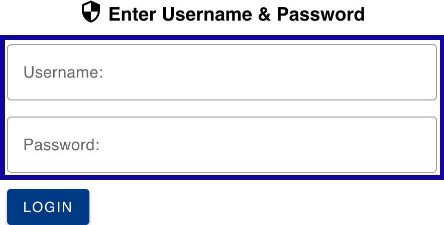 Enter LCC Username & Password.