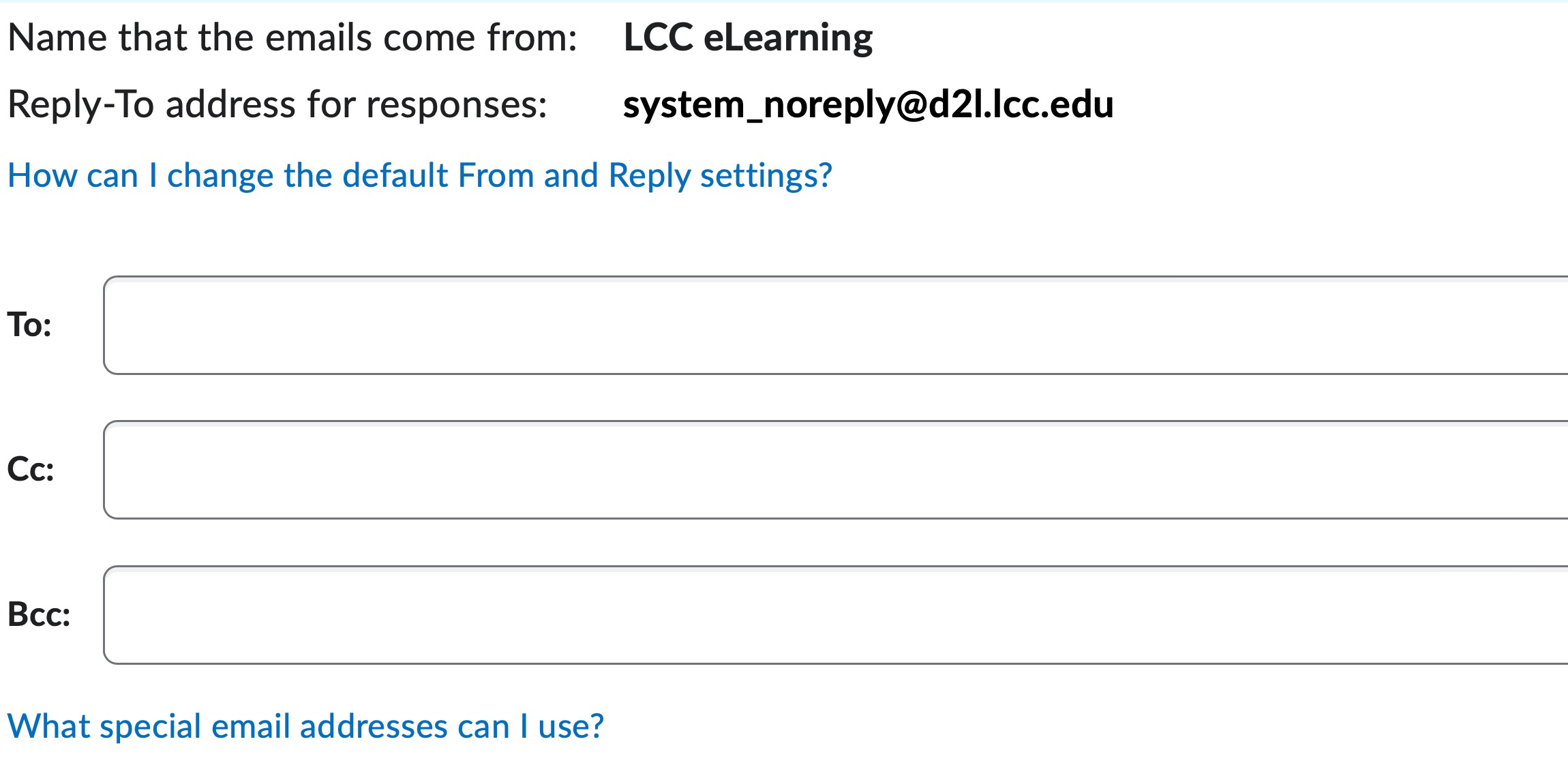 Intelligent Agent email fields