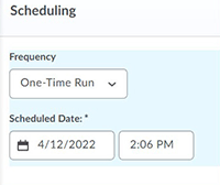 scheduling