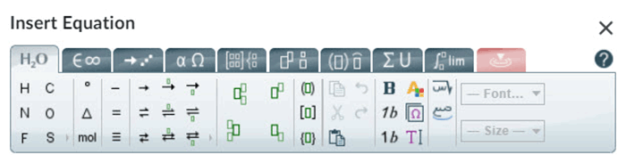 Chemistry Equation Editor