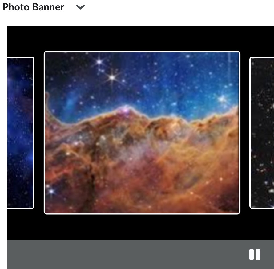 Photo Banner Widget