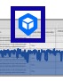Blue Icons appear on the Media Timeline where questions have been added.