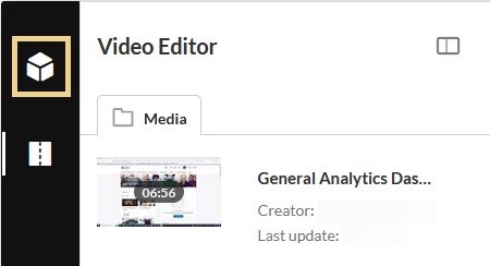 Select the Quiz Icon to open the Quiz Editor.