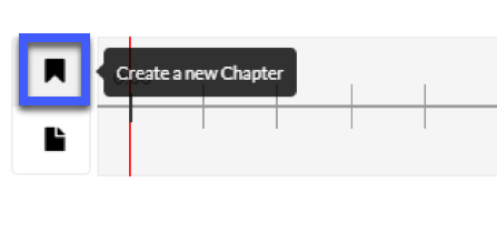 Select the Create a new chapter icon.