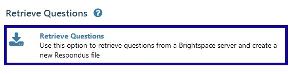 Retrieve Questions example