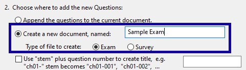 Create a new document example