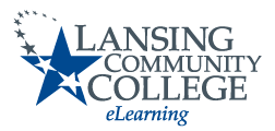 Lansing Community College eLearning Logo
