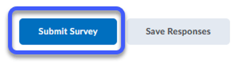 Submit survey button highlighted