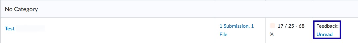 Viewing unread annotations via Assignments.