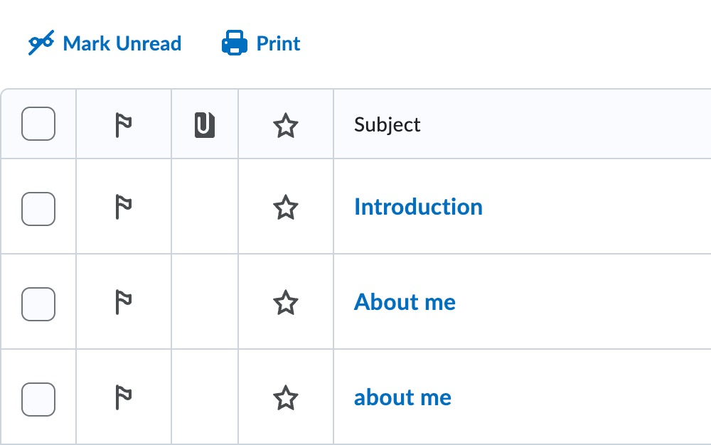 Grid View for Discussions