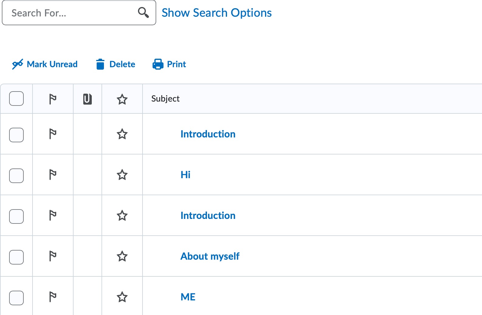 Grid View for Discussions