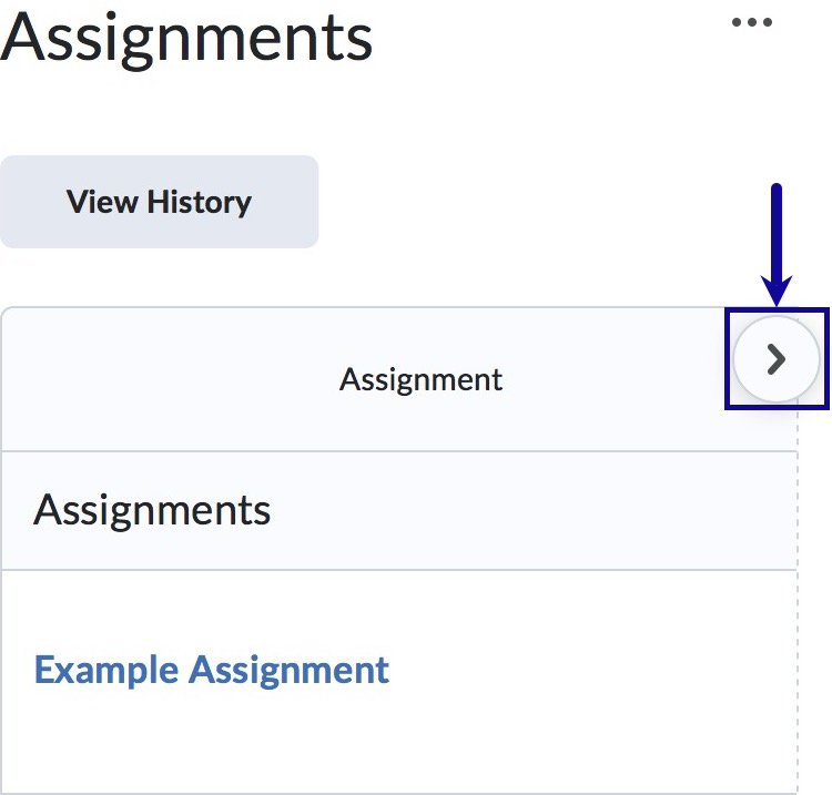 Assignment List Mobile