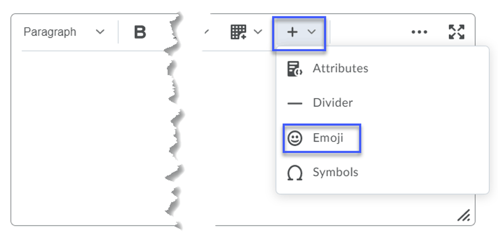 Adding an emoticon into an HTML area.