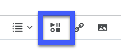 HTML editor tool bar Insert Stuff button example