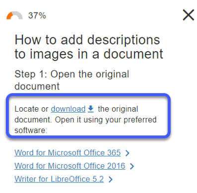 You must download the original file to make adjustments.